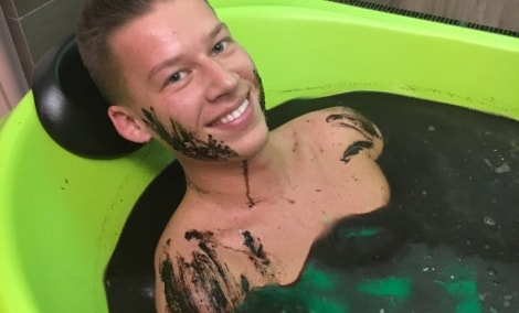 spa vilnius druskininkai guli purve makalius