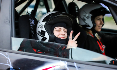 Auto Moto parkas, sportinio ralio automobilio vairavimas 4