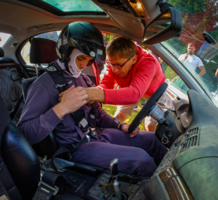 Auto Moto parkas, sportinio ralio automobilio vairavimas 11