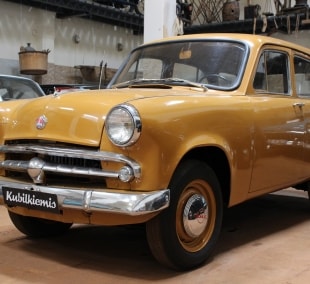 automobiliu muziejus eksponatas