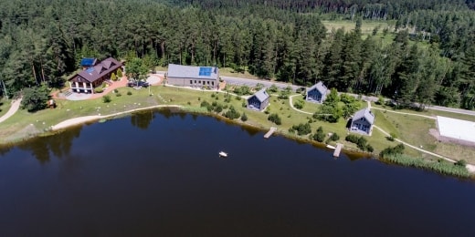 barono vila anyksciai tvenkinys