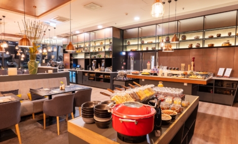 Courtyard by Marriott Vilnius restoranas pusryčiai 6
