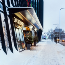 Courtyard by Marriott Vilnius žiema