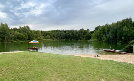 Dvarčionių ežero paplūdimys