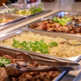 Eglės sanatorija, Druskininkai, maitinimas