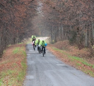 Dviratininkai Antalieptės dviračių žiede