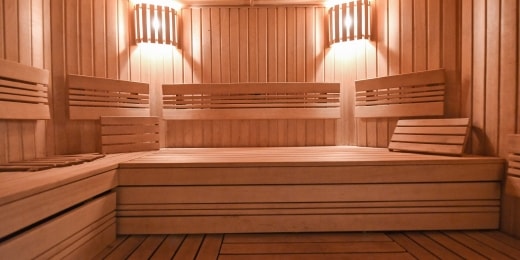 Harmony Park, Stiprybės vila, pirtis