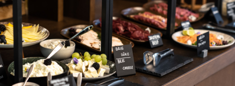 Hilton Vilnius Nostrum pusryčiai