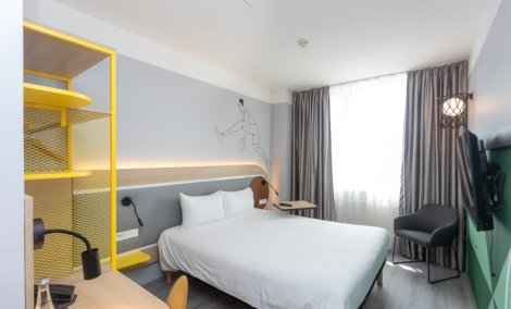 Ibis Styles Kaunas Centre dvivietis kambarys