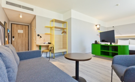 Ibis Styles Kaunas Centre šeimyninis kambarys 2