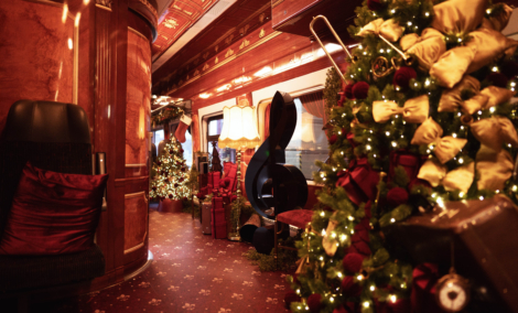 Kalėdinis traukinys Vilnius–KLaipėda. 2