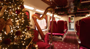 Kalėdinis traukinys Vilnius Trakai Kaunas 2