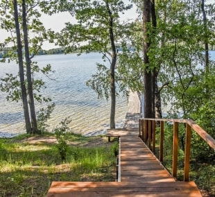 kempingai prie ezero moletai tiltas 11766