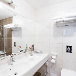 mabre residence hotel vonios kambarys