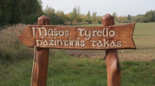 Mūšos tyrelio pažintinis takas 1
