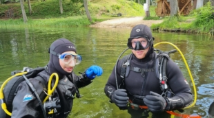 Nardymas Galvės ežere Trakuose