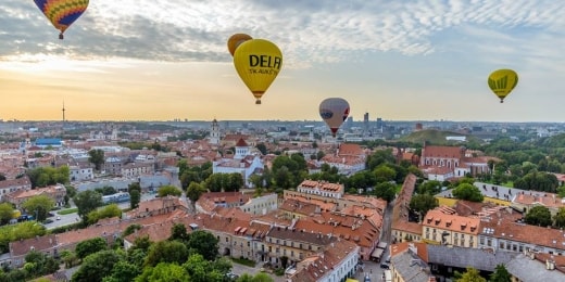 oro balionai vilniuje trakuose vaizdas 14724