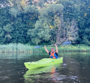Pipiro baidarės Vilniuje bernavakariui 4