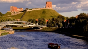 Plaukimas Vilniaus gondola