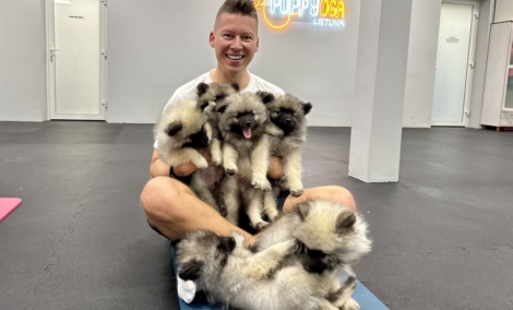 Puppy Yoga Lietuva, Makalius