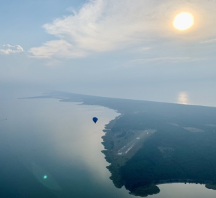 Skrydis oro balionu Klaipėdoje 3