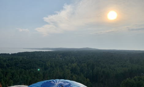 Skrydis oro balionu Klaipėdoje 4