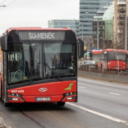 SU MENĖK autobusas į gatves išriedės jau šį savaitgalį S. Žiūros nuotr.