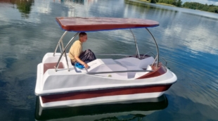 Vandens dviratis Trakuose