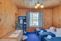 trakai slenis vasarnamio kambarys lovos
