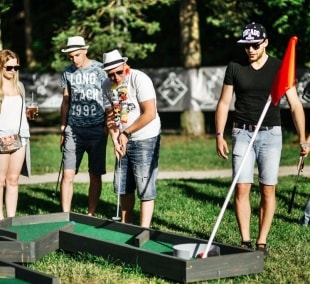 poilsis palangoje vasaros parke golfas 11512