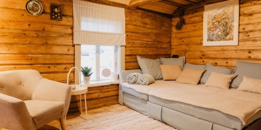 Vienkiemio oazė, kubilas, namelis Large