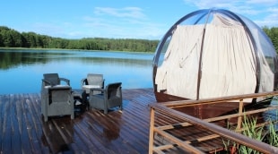 vila ula dvivietis kupolas eksterjeras