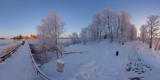 VR filmas „Aš Lietuva“ Trakai ziema