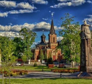 vytauto parkas baznycia