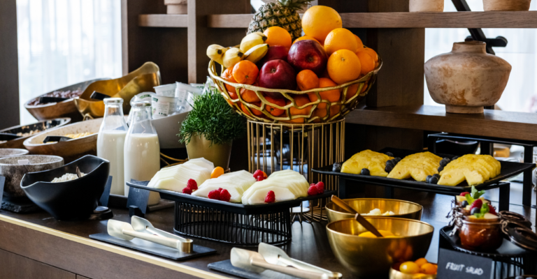 Švediško stalo pusryčiai