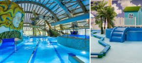 Apsilankymas vandens parke