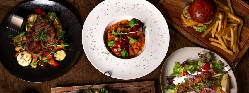 Mėsainiai, mėsa, biliardas